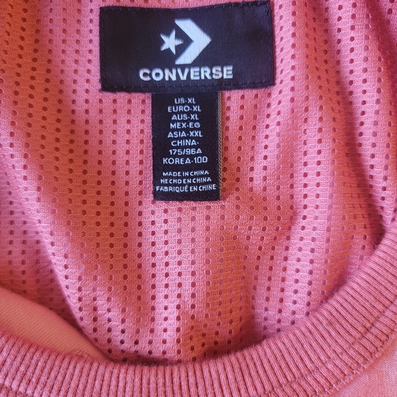 Converse Women's Oversized Tee Shirt short Sleeve - Picture 8 of 8